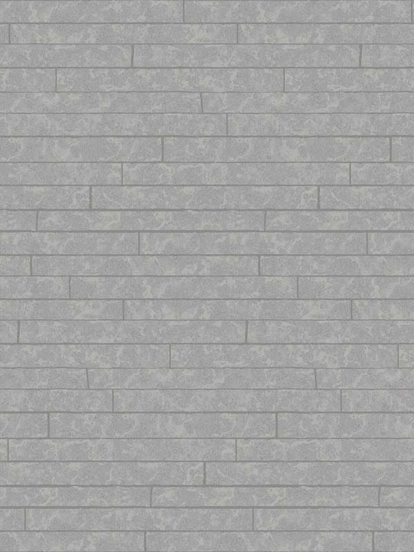 Namari Distressed Tile wallpaper in sterling color - pattern number 2976-86525 - by A Street Prints in the Grey collection