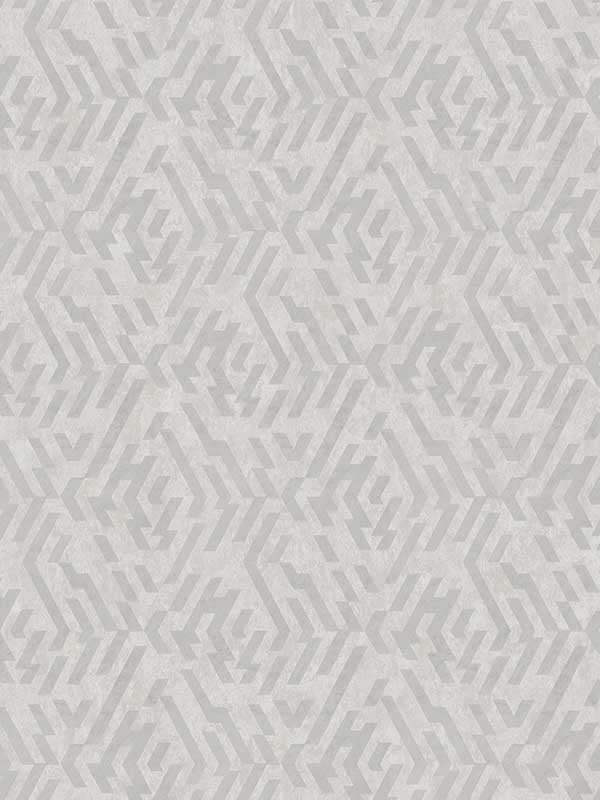 Kila Geometric wallpaper in grey color - pattern number 2976-86535 - by A Street Prints in the Grey collection