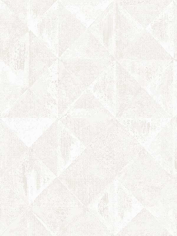 Demir Distressed Geometric wallpaper in dove color - pattern number 2976-86553 - by A Street Prints in the Grey collection