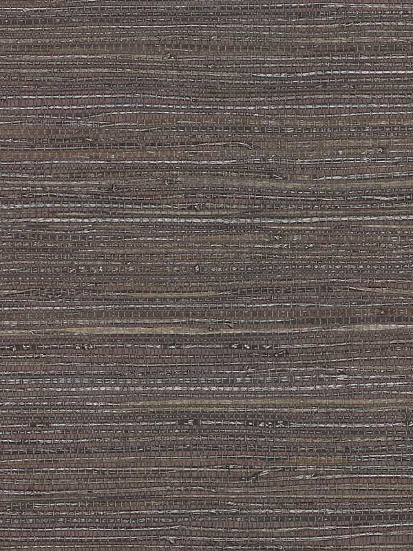 Shandong Grasscloth fabric in chocolate color - pattern number 2923-80071 - by A Street Prints in the Twine collection