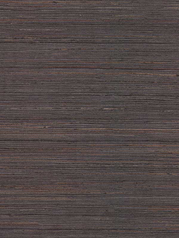 Shandong Grasscloth fabric in charcoal color - pattern number 2923-80081 - by A Street Prints in the Twine collection