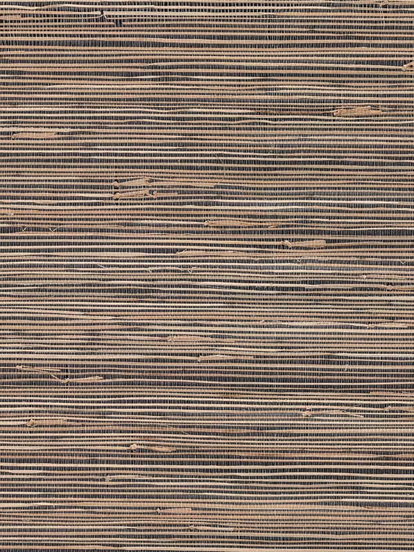 Anhui Grasscloth wallpaper in black color - pattern number 2923-89475 - by A Street Prints in the Twine collection