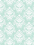 Keaton Medallion wallpaper in aqua color - pattern number 4081-26327 - by A Street Prints in the Happy collection