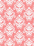 Keaton Medallion wallpaper in coral color - pattern number 4081-26330 - by A Street Prints in the Happy collection
