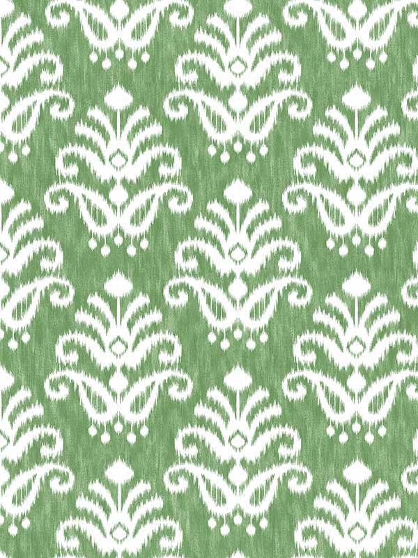 Keaton Medallion wallpaper in green color - pattern number 4081-26331 - by A Street Prints in the Happy collection