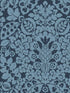 Marni Fruit Damask wallpaper in navy color - pattern number 4081-26334 - by A Street Prints in the Happy collection