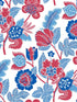 Jana Jacobean wallpaper in red color - pattern number 4081-26338 - by A Street Prints in the Happy collection