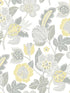 Jana Jacobean wallpaper in light grey color - pattern number 4081-26341 - by A Street Prints in the Happy collection