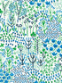 Chilton Wildflowers fabric in blue color - pattern number 4081-26350 - by A Street Prints in the Happy collection