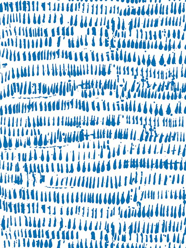 Runes Brushstrokes wallpaper in sapphire color - pattern number 4081-26357 - by A Street Prints in the Happy collection