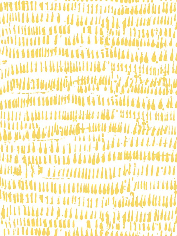 Runes Brushstrokes wallpaper in yellow color - pattern number 4081-26360 - by A Street Prints in the Happy collection