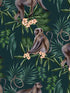 Morris wallpaper in dark blue color - pattern number WLD53109W - by OhPopsi in the Wild collection