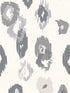 Animal Ikat fabric in light grey color - pattern number WLD53119W - by OhPopsi in the Wild collection
