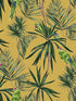 Paradise fabric in mustard color - pattern number WLD53126W - by OhPopsi in the Wild collection