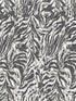 Zebra wallpaper in charcoal color - pattern number WLD53135W - by OhPopsi in the Wild collection