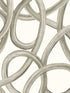 Calix Twisted Geo fabric in white color - pattern number CEP50127W - by OhPopsi in the Concept collection