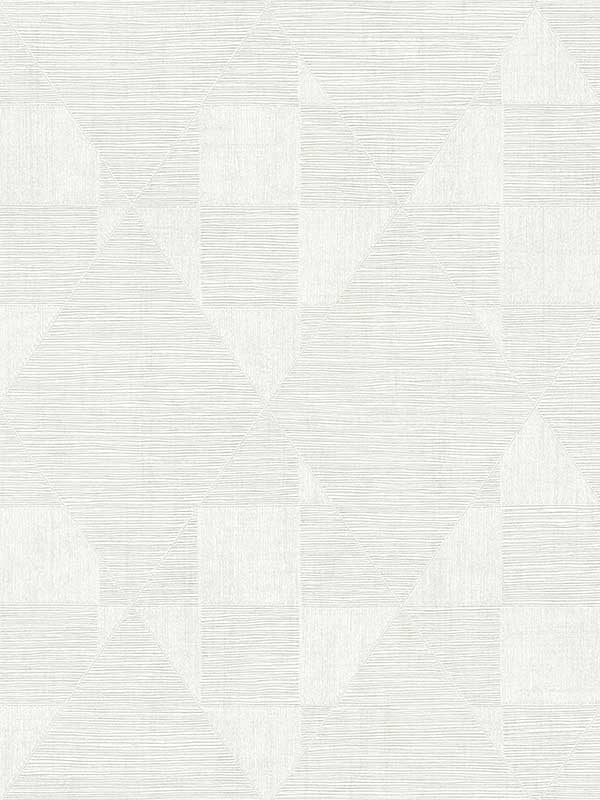 Wegener Geometric wallpaper in champagne color - pattern number 4082-381963 - by Advantage in the Titanium Advantage collection