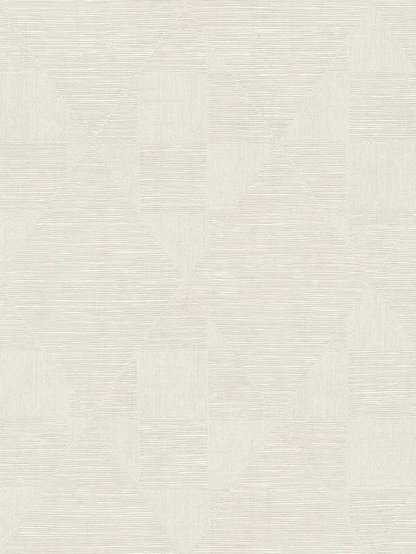 Wegener Geometric wallpaper in ivory color - pattern number 4082-381966 - by Advantage in the Titanium Advantage collection