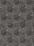 Muir Geo wallpaper in chocolate color - pattern number 4082-382024 - by Advantage in the Titanium Advantage collection