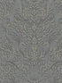 Anders Damask fabric in pewter color - pattern number 4041-32605 - by Advantage in the Passport collection