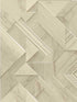 Cassian Wood Geo fabric in taupe color - pattern number 4041-35307 - by Advantage in the Passport collection