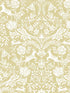 Forest Dance Damask wallpaper in honey color - pattern number 3124-13886 - by Chesapeake in the Thoreau collection