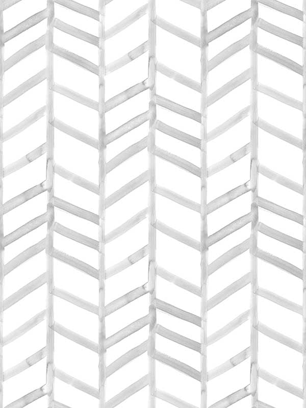 Fletching Geometric fabric in grey color - pattern number 3124-13922 - by Chesapeake in the Thoreau collection