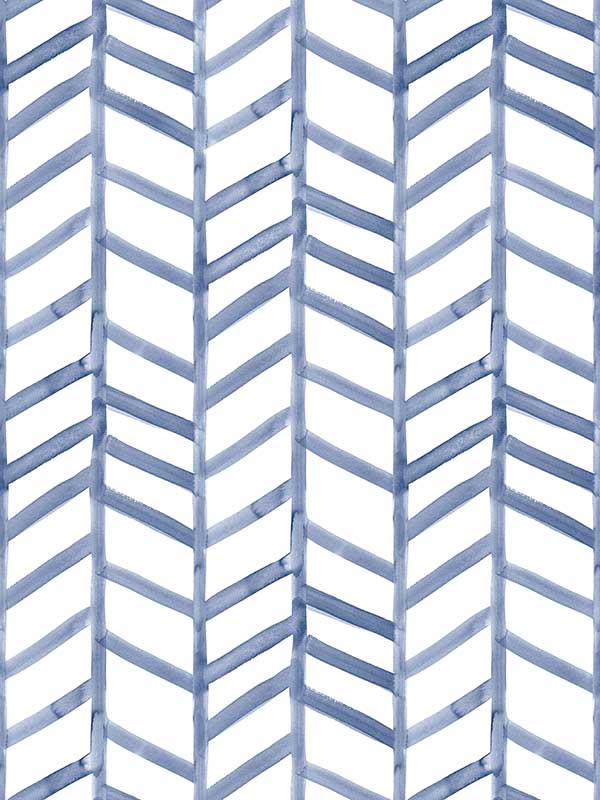 Fletching Geometric fabric in navy color - pattern number 3124-13923 - by Chesapeake in the Thoreau collection