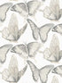 Janetta Butterfly fabric in grey color - pattern number 3124-13931 - by Chesapeake in the Thoreau collection