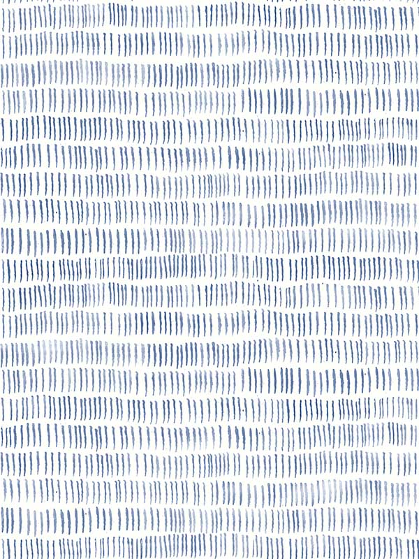 Pips Watercolor Brushstrokes wallpaper in navy color - pattern number 3124-13942 - by Chesapeake in the Thoreau collection