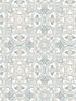 Concord Medallion wallpaper in coral color - pattern number 3124-13961 - by Chesapeake in the Thoreau collection