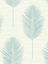Bali Fern fabric in aqua color - pattern number 2988-70202 - by A Street Prints in the Inlay collection