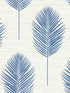 Bali Fern fabric in blue color - pattern number 2988-70212 - by A Street Prints in the Inlay collection