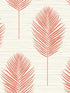 Bali Fern fabric in coral color - pattern number 2988-70201 - by A Street Prints in the Inlay collection