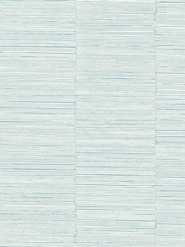 Jenga Striped Column wallpaper in aqua color - pattern number 2988-70604 - by A Street Prints in the Inlay collection