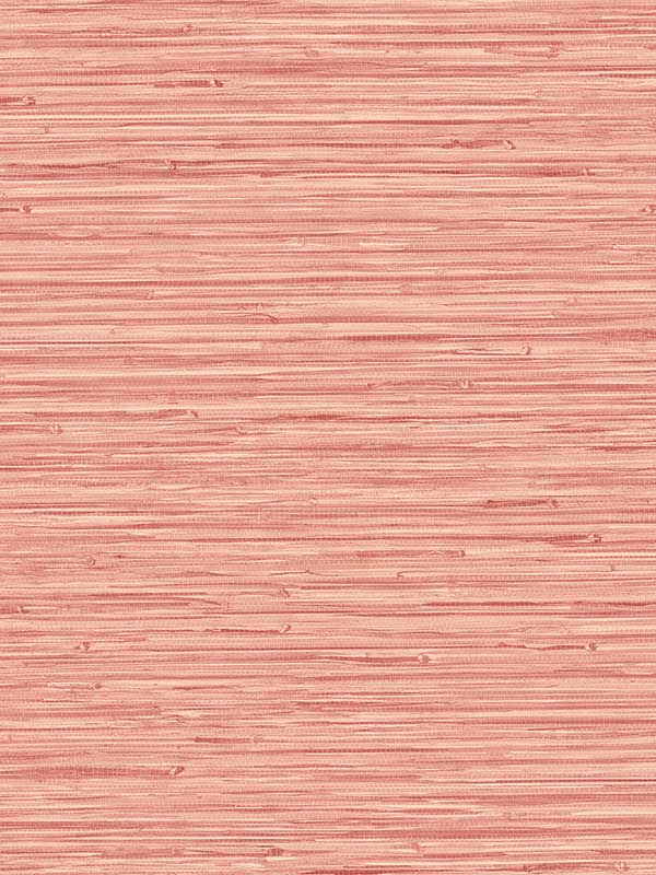 Rushmore Faux Grasscloth wallpaper in coral color - pattern number 2988-70301 - by A Street Prints in the Inlay collection