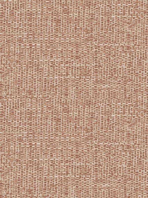 Snuggle Woven Texture wallpaper in coral color - pattern number 2988-70901 - by A Street Prints in the Inlay collection