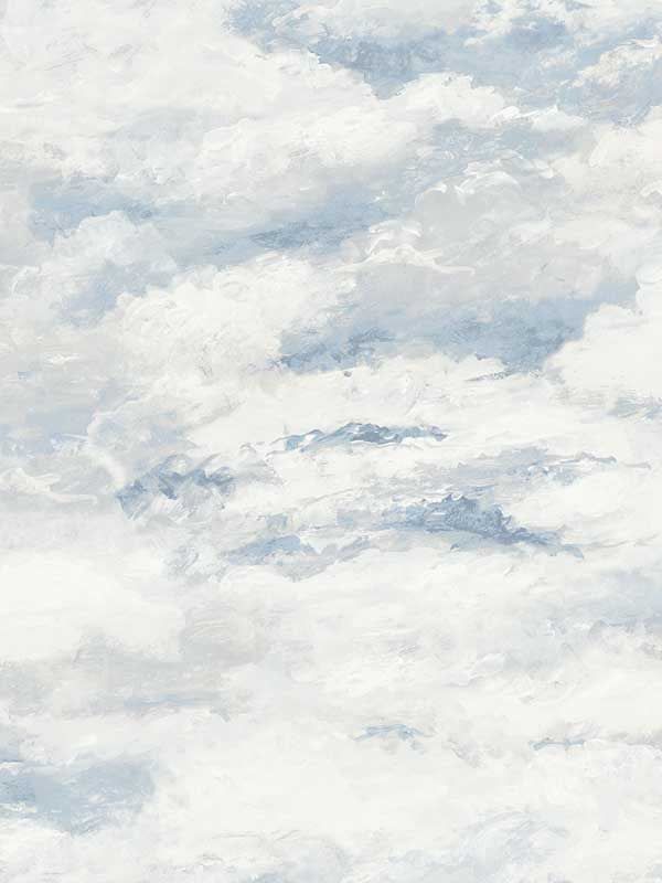 Plein Air fabric in blue color - pattern number MN1812 - by York in the Mediterranean collection
