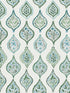 Marketplace Motif fabric in pale grey and green color - pattern number MN1851 - by York in the Mediterranean collection