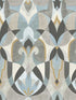 Malta fabric in neutal and blue color - pattern number MN1921 - by York in the Mediterranean collection