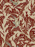 Woodland Tapestry fabric in red color - pattern number AC9121 - by Ronald Redding in the Arts and Crafts collection