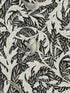 Woodland Tapestry fabric in black color - pattern number AC9122 - by Ronald Redding in the Arts and Crafts collection