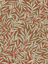 Rowan fabric in rust color - pattern number AC9131 - by Ronald Redding in the Arts and Crafts collection
