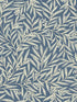 Rowan fabric in dusty blue color - pattern number AC9132 - by Ronald Redding in the Arts and Crafts collection