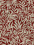 Rowan fabric in red color - pattern number AC9134 - by Ronald Redding in the Arts and Crafts collection