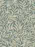 Rowan fabric in teal color - pattern number AC9137 - by Ronald Redding in the Arts and Crafts collection
