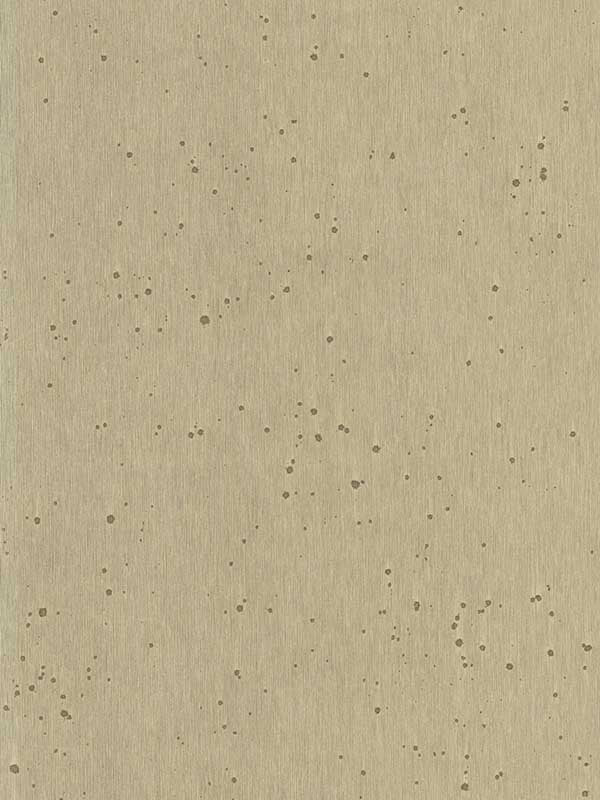 Burnished Patina wallpaper in beige metallic color - pattern number AC9214 - by Ronald Redding in the Arts and Crafts collection