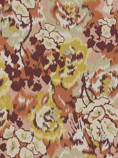 Flower Pot fabric in brown color - pattern number MI10302 - by York in the Missoni Home 04 collection