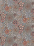 Magic Garden fabric in black color - pattern number MI10310 - by York in the Missoni Home 04 collection