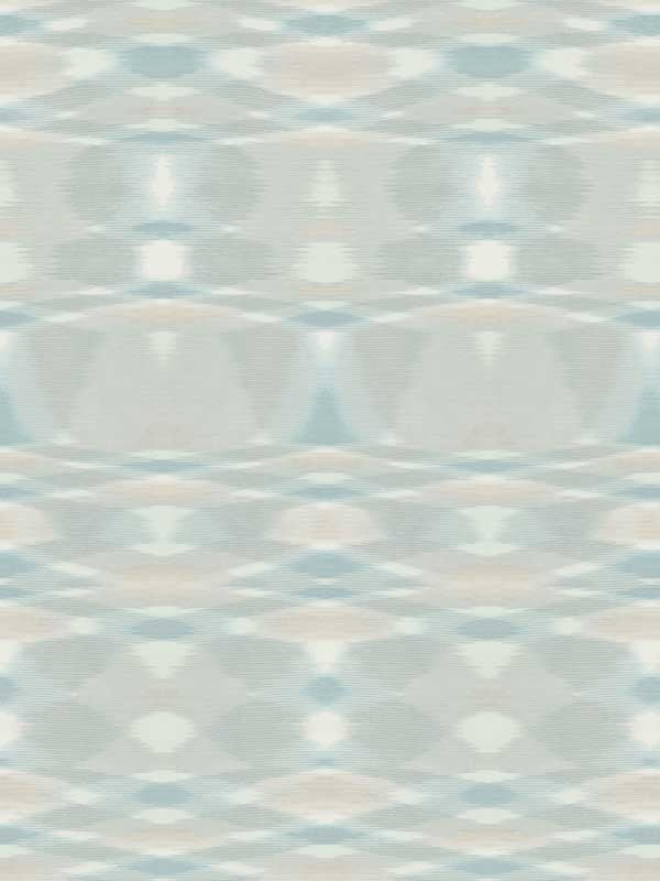 Sunrise Flame fabric in light blue color - pattern number MI10321 - by York in the Missoni Home 04 collection
